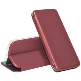 Чехол книжка для Oppo A54 Fashion Case Бордовый
