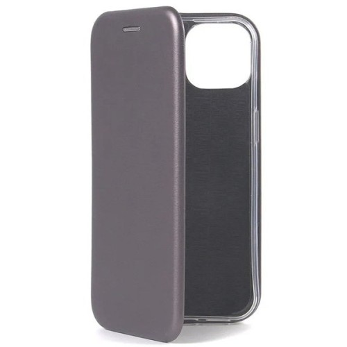 Чехол книжка для Apple iPhone 13 Fashion Case Серый