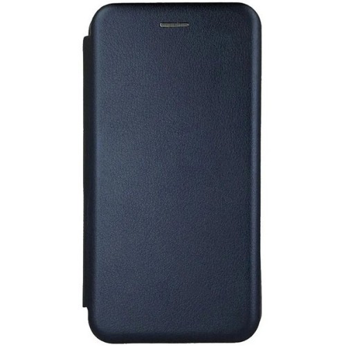 Чехол книжка для Apple iPhone 12 Mini Fashion Case Темно синий