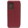 Чехол книжка для Samsung Galaxy A53 Fashion Case Бордовый