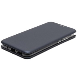 Чехол книжка для Xiaomi Poco C40 Fashion Case Темно синий