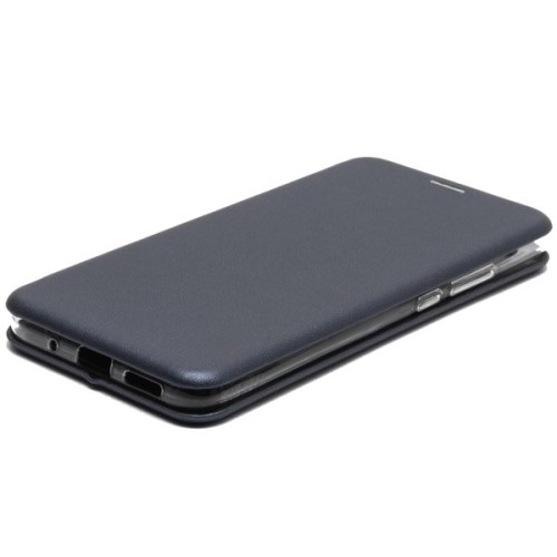 Чехол книжка для Xiaomi Poco C40 Fashion Case Темно синий