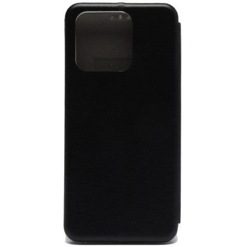 Чехол книжка для Xiaomi Poco C40 Fashion Case Черный