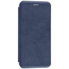 Чехол книжка для Xiaomi Poco F4 Fashion Case Темно синий