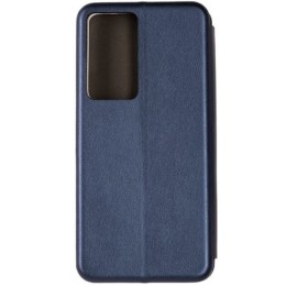 Чехол книжка для Xiaomi Poco F4 Fashion Case Темно синий