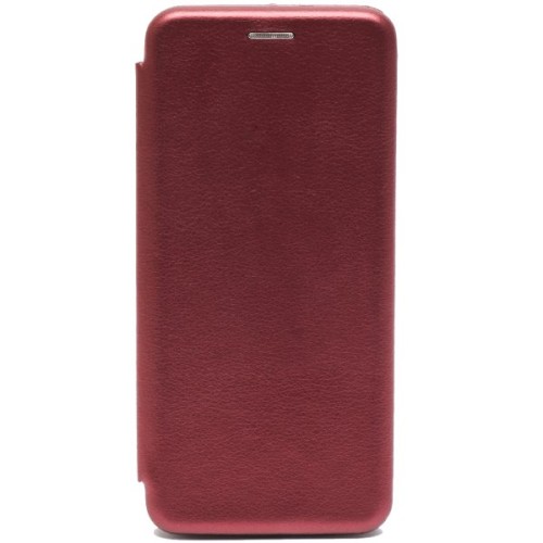 Чехол книжка для Xiaomi Poco M4 Pro Fashion Case Бордовый