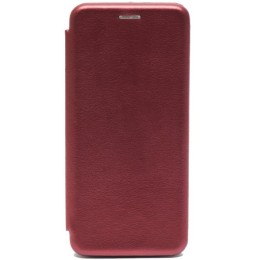Чехол книжка для Samsung Galaxy A23 Fashion Case Бордовый