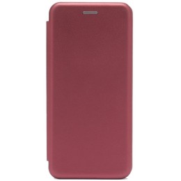 Чехол книжка для Samsung Galaxy A33 Fashion Case Бордовый
