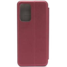 Чехол книжка для Samsung Galaxy A33 Fashion Case Бордовый