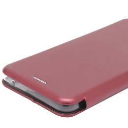 Чехол книжка для Samsung Galaxy A33 Fashion Case Бордовый
