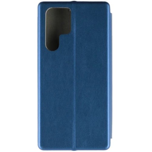 Чехол книжка для Samsung Galaxy S22 Ultra Fashion Case Синий