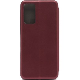 Чехол книжка для Xiaomi Redmi Note 11 Pro Fashion Case Бордовый