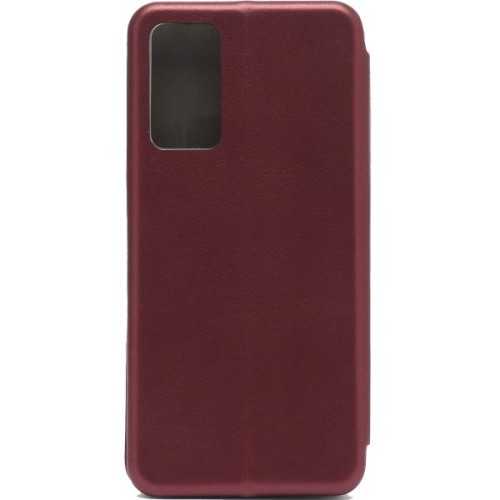 Чехол книжка для Xiaomi Redmi Note 11 Pro Fashion Case Бордовый