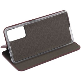 Чехол книжка для Xiaomi Redmi Note 11 Pro Fashion Case Бордовый