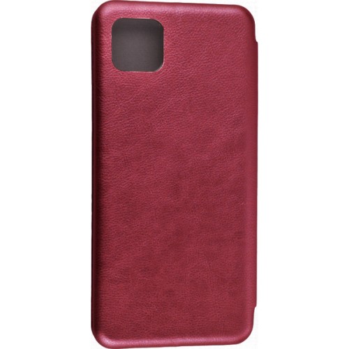 Чехол книжка для Realme C11 Fashion Case Бордовый