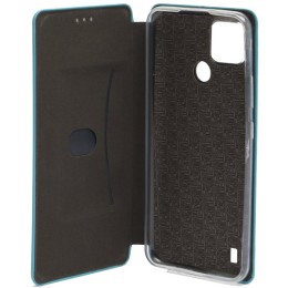 Чехол книжка для Realme C21Y Fashion Case Голубой
