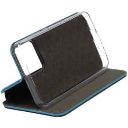 Чехол книжка для Realme C30 Fashion Case Голубой