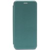 Чехол книжка для Realme C31 Fashion Case Зеленый
