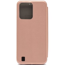 Чехол книжка для Realme C31 Fashion Case Розовое золото