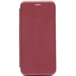Чехол книжка для Realme C31 Fashion Case Бордовый