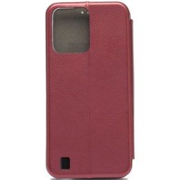 Чехол книжка для Realme C31 Fashion Case Бордовый