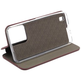 Чехол книжка для Realme C31 Fashion Case Бордовый