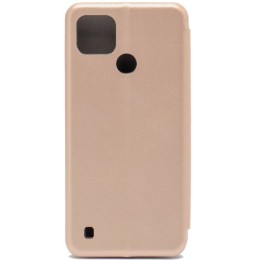 Чехол книжка для Realme C25Y Fashion Case Золотой