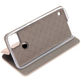Чехол книжка для Realme C25Y Fashion Case Золотой