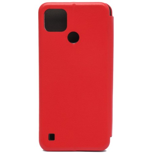 Чехол книжка для Realme C25Y Fashion Case Красный