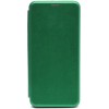 Чехол книжка для Huawei Nova Y70 Fashion Case на магнитах с визитницей Зеленый