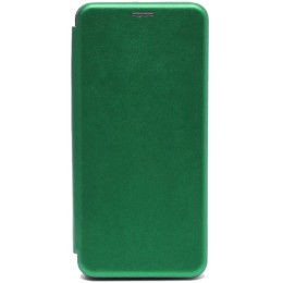 Чехол книжка для Huawei Nova Y70 Fashion Case на магнитах с визитницей Зеленый