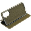 Чехол книжка для Huawei Nova Y70 Fashion Case на магнитах с визитницей Золотой