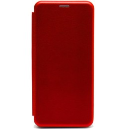 Чехол книжка для Huawei Nova Y70 Fashion Case на магнитах с визитницей Красный