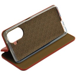 Чехол книжка для Huawei Nova Y70 Fashion Case на магнитах с визитницей Красный