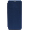 Чехол книжка для Huawei Nova Y70 Fashion Case на магнитах с визитницей Темно синий