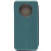 Чехол книжка для Huawei Nova Y90 Fashion Case на магнитах с визитницей Зеленый
