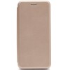 Чехол книжка для Huawei Nova Y90 Fashion Case на магнитах с визитницей Розовое золото