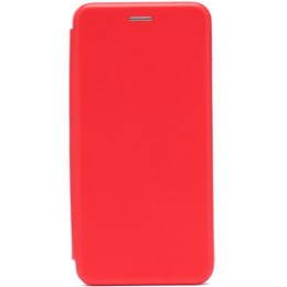 Чехол книжка для Huawei Nova Y90 Fashion Case на магнитах с визитницей Красный