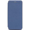 Чехол книжка для Huawei Nova Y90 Fashion Case на магнитах с визитницей Синий
