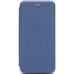 Чехол книжка для Huawei Nova Y90 Fashion Case на магнитах с визитницей Синий