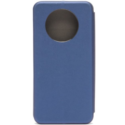 Чехол книжка для Huawei Nova Y90 Fashion Case на магнитах с визитницей Синий