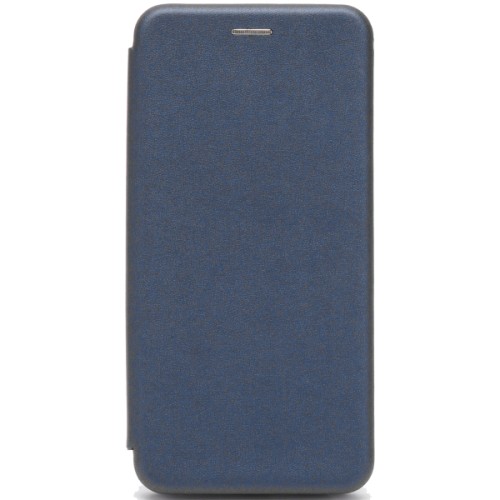 Чехол книжка для Huawei Nova Y90 Fashion Case на магнитах с визитницей Темно синий