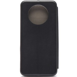 Чехол книжка для Huawei Nova Y90 Fashion Case на магнитах с визитницей Черный