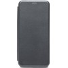Чехол книжка для Tecno Pova 2 Fashion Case на магнитах с визитницей Серый