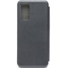 Чехол книжка для Tecno Pova 2 Fashion Case на магнитах с визитницей Серый