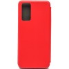 Чехол книжка для Tecno Pova 2 Fashion Case на магнитах с визитницей Красный