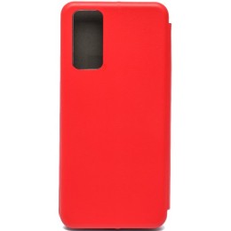 Чехол книжка для Tecno Pova 2 Fashion Case на магнитах с визитницей Красный