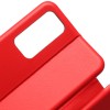 Чехол книжка для Tecno Pova 2 Fashion Case на магнитах с визитницей Красный