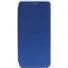 Чехол книжка для Tecno Pova 2 Fashion Case на магнитах с визитницей Синий
