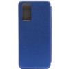 Чехол книжка для Tecno Pova 2 Fashion Case на магнитах с визитницей Синий